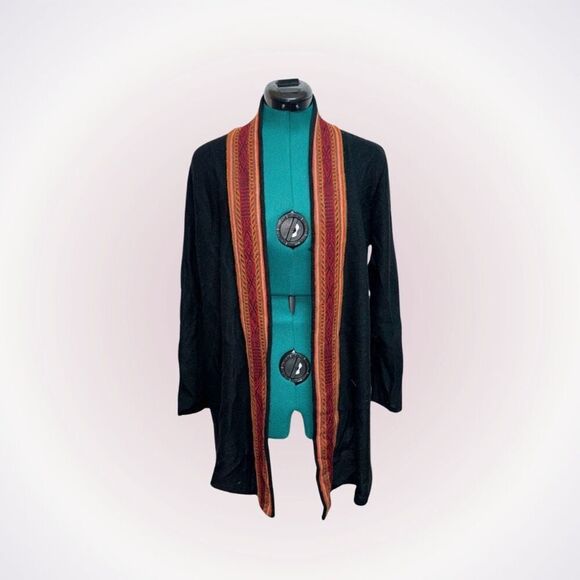 Peruvian alpaca wool cardigan | Sz S - Picture 1 of 5